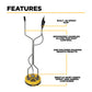 16" Whirl-A-Way Pressure Washer Surface Cleaner