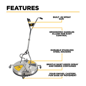 30" Whirl-A-Way Surface Cleaner