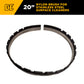 BE Whirl A Way 20" Nylon Brush SS