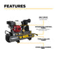 13.8 CFM @ 90 PSI Gas Air Compressor with Honda GX200 Engine - AC658HB