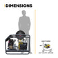3,000 PSI 8.0GPM Hot Water Pressure Washer with Honda GX690 Engine and General Triplex Pump - HW3024HG12V