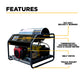 3,000 PSI 8.0GPM Hot Water Pressure Washer with Honda GX690 Engine and General Triplex Pump - HW3024HG12V