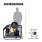 3,500 PSI 5.6GPM Hot Water Pressure Washer Honda GX690 Engine and General Triplex Pump - HW3524HG12V