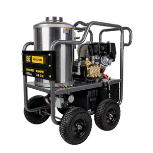 4,000 PSI - 4.0 GPM Hot Water Pressure Washer with Honda GX390 Engine and Belt Driven General Triplex Pump - HW4013HBG