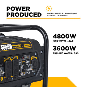 4,800 Watt Generator - BE4800