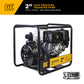 2" High-Pressure Water Transfer Pump with Honda GX390 Engine