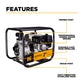 2" High-Pressure Water Transfer Pump with Honda GX200 Engine