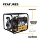 2" Chemical Transfer Pump with Honda GX200 Engine