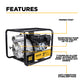 3" Semi-Trash Transfer Pump with Powerease 225 Engine