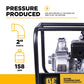 2" 33PSI 158GPM Water Transfer Pump with Powerease 225 Engine