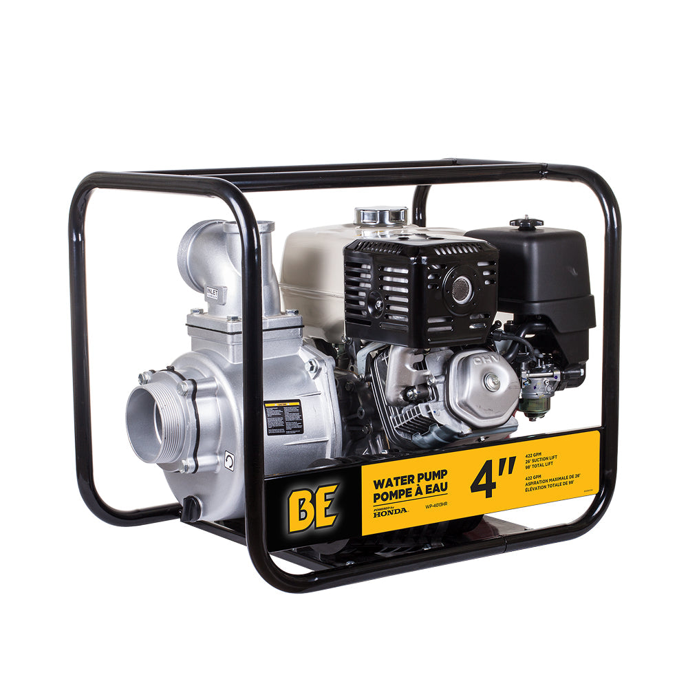 4" Water Transfer Pump with Honda GX390 Engine