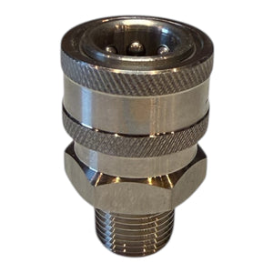 3/8" MNPT Socket QC 10PK Stainless