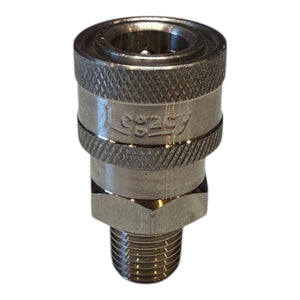 1/4" MNPT Socket QC 10PK Stainless